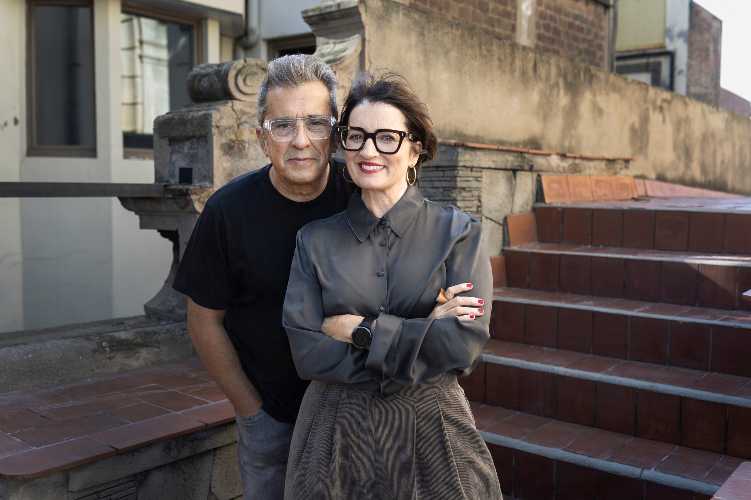 Andreu Buenafuente y Silvia Abrile, en la presentación de El Tenoriu en el teatro Coliseum de Barcelona el pasado octubre.