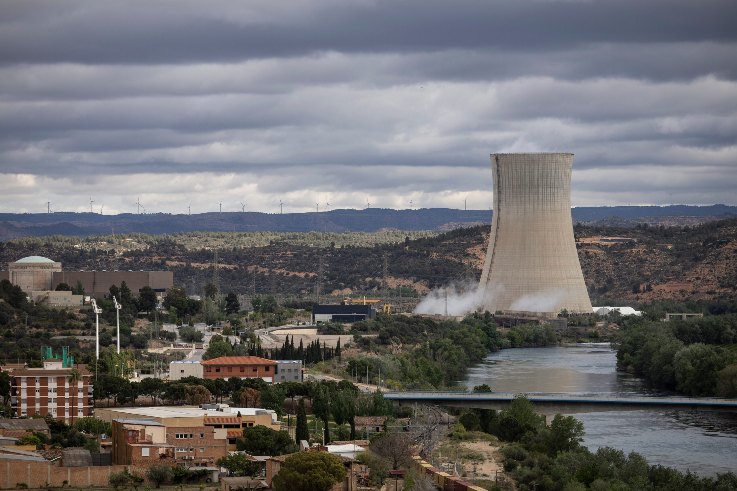 La central nuclear de Ascó, en Tarragona

