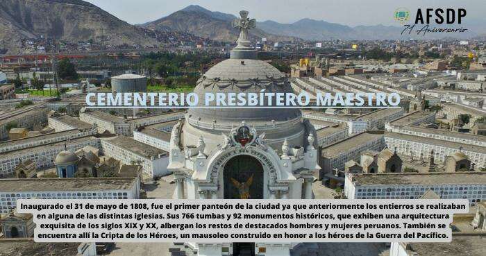31 DE MAYO, Cementerio Presbítero Maestro