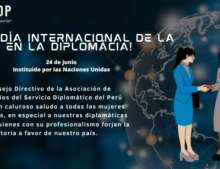 Día Internacional de la Mujer en la Diplomacia.