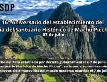 Machu Picchu.