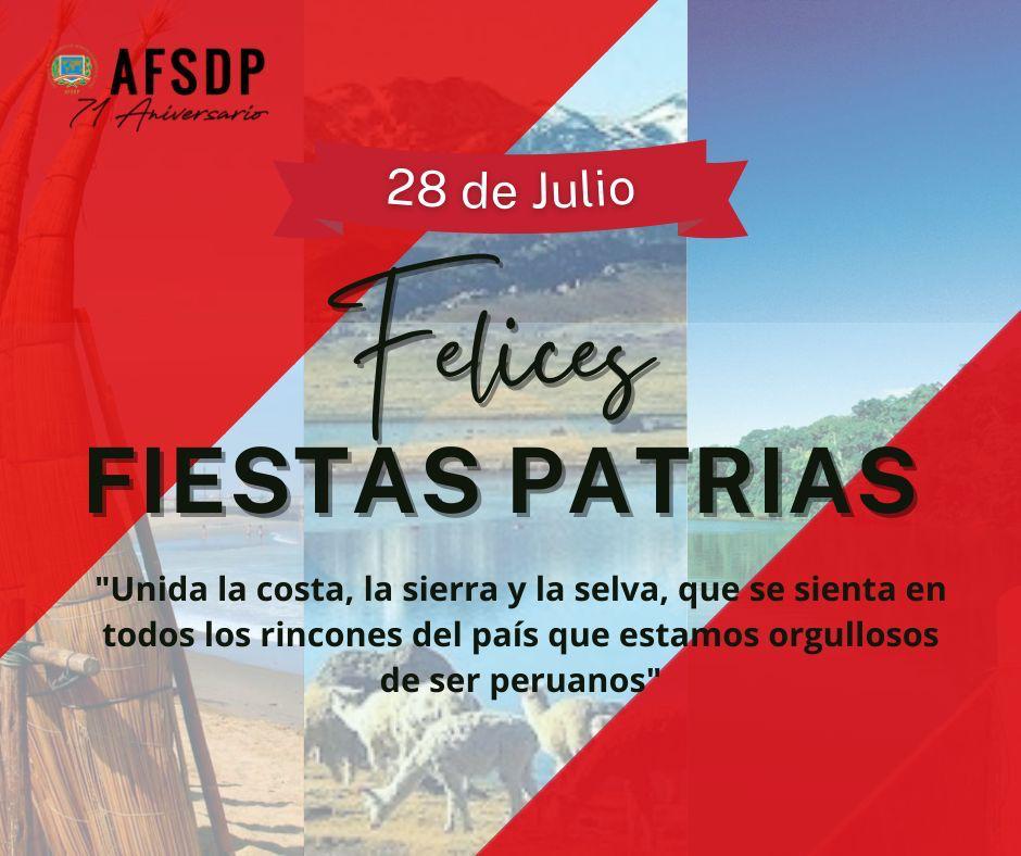 Felices Fiestas Patrias 2023