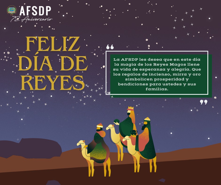Feliz Día de Reyes 2024. AFSDP