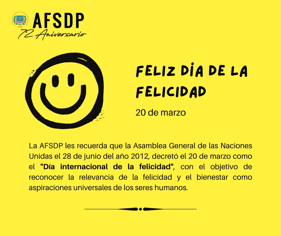 DÍA DE LA FELICIDAD