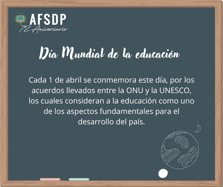 Día Mundial de la educación