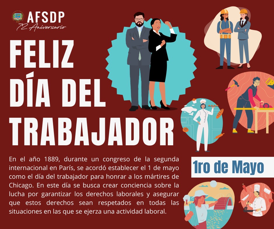 ¡FELIZ DÍA DEL TRABAJADOR 2024!