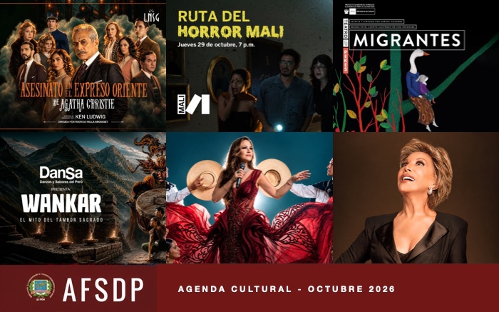 Agenda Cultural Octubre 2026