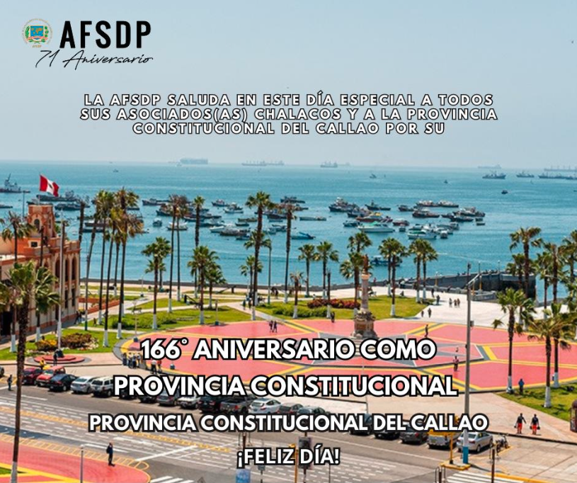 Callao, 166° aniversario como Provincia Constitucional. Callao, 166° aniversario como Provincia Constitucional.