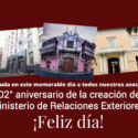 MRE 202°Aniversario