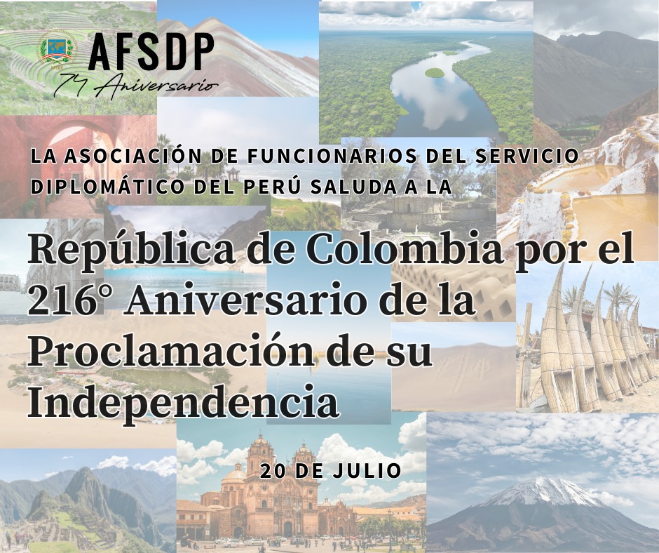 Colombia, 212° aniversario de su Proclamación de Independencia como República. Colombia